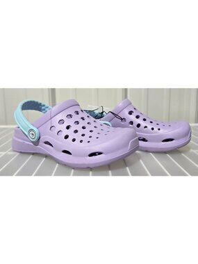 Joybees Dylan Girls' Lilac Purple Slip On EVA Clogs